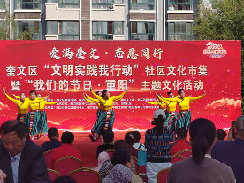 奎文區(qū)舉辦 文明實踐我行動 社區(qū)文化市集暨 我們的節(jié)日 重陽 主題文化活動